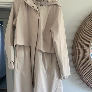 Athletes rain jacket cream M